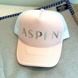 ASPEN trucker hat - Ballet Pink